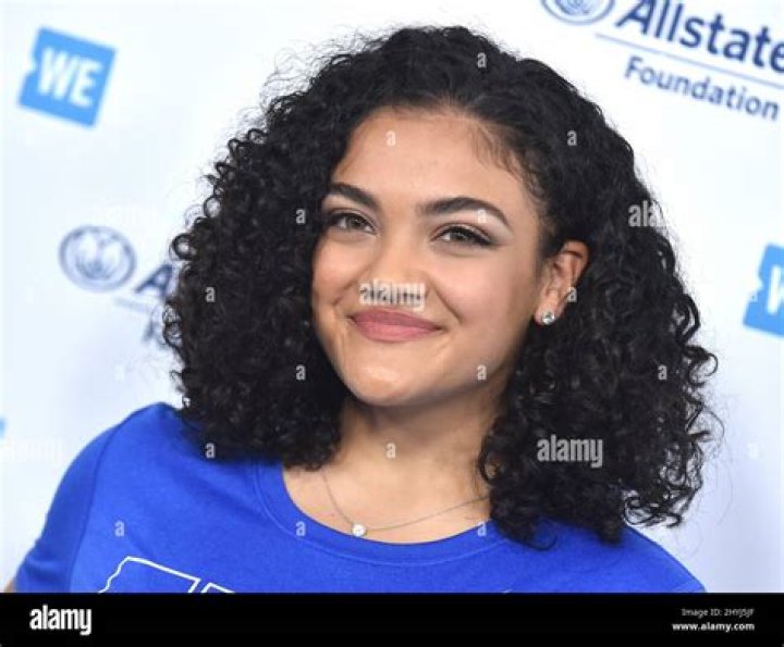 LAURIE HERNANDEZ at WE Day California in Los Angeles 04/27/2017