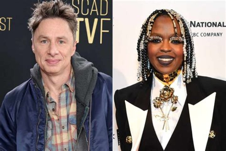 Lauryn Hill and Zach Braff Go to high school, Celebrities, Lauryn hill