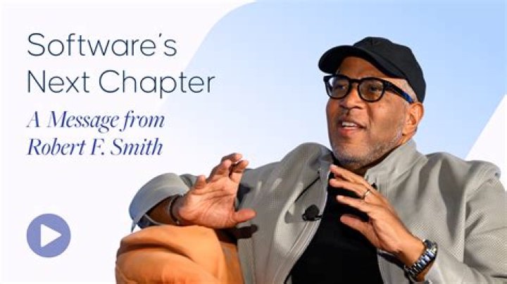 &ldquo;Moving Forward.&rdquo; Robert F. Smith Talks About the Future of His