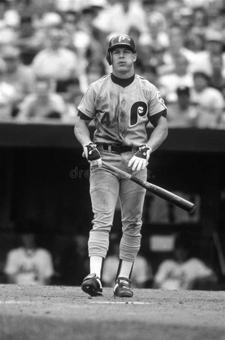 Lenny Dykstra Philadelphia Phillies Editorial Image Image of regular