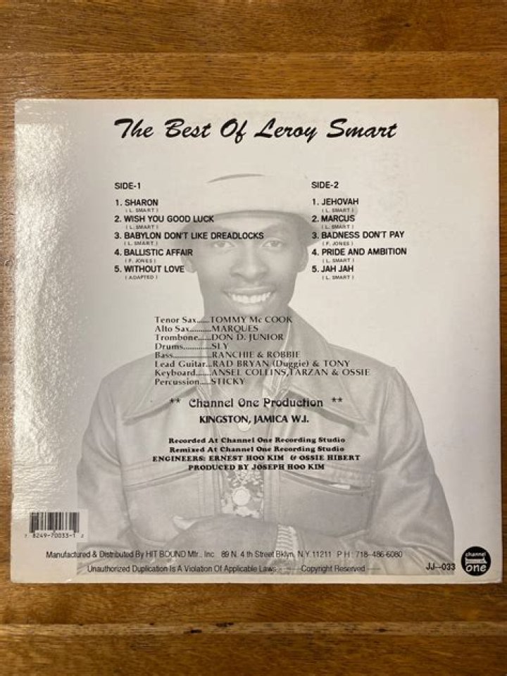 Leroy Smart The Best Of Leroy Smart (CD) Discogs