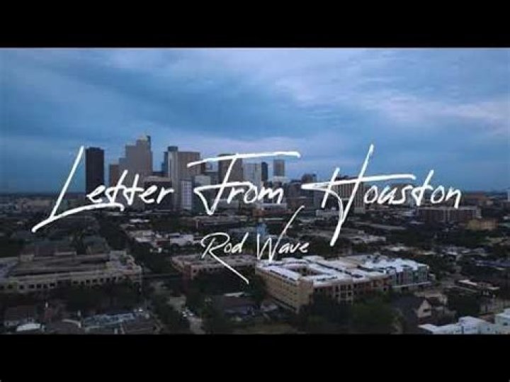 Letter From Houston - Rod Wave - live r&b music houston texas