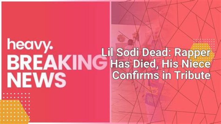 Lil Sodi Dead Rapper Has Died, Niece Confirms in Tribute