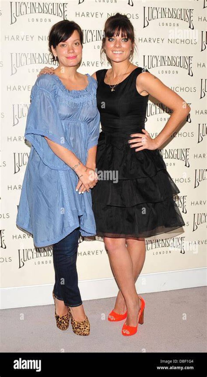 Lily Allen and her sister Sarah Owen launch there clothing line 'Lucy