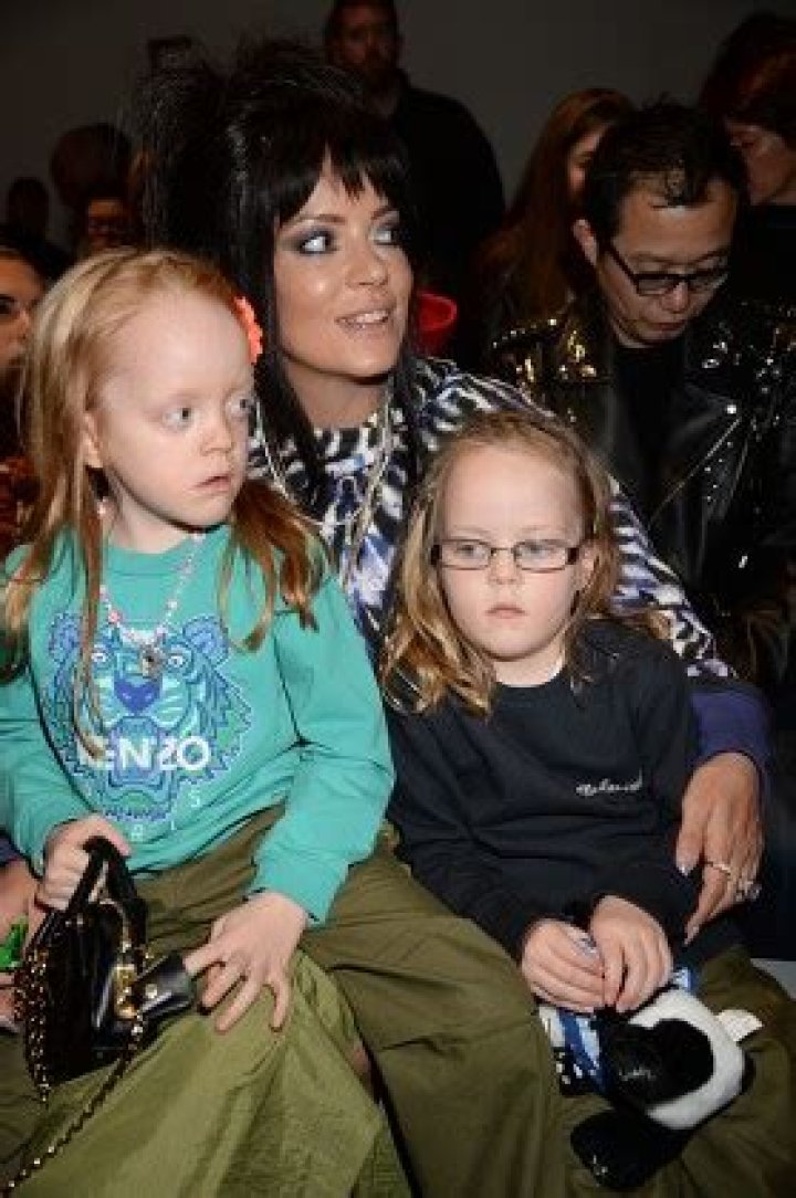 Lily Allen Daughters Ethel Marnie Front Editorial Stock Photo Stock