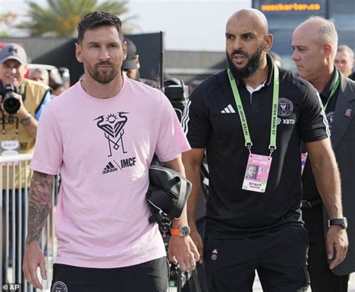 Lionel Messi’s personal bodyguard Yassine Chueko is a ripped exNavy Seal