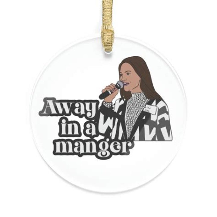 Lisa Barlow Away In A Manger shirt