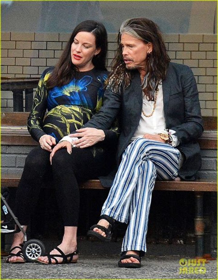 Liv Tyler and Steven Tyler Walks in the West Village in New York 6/23