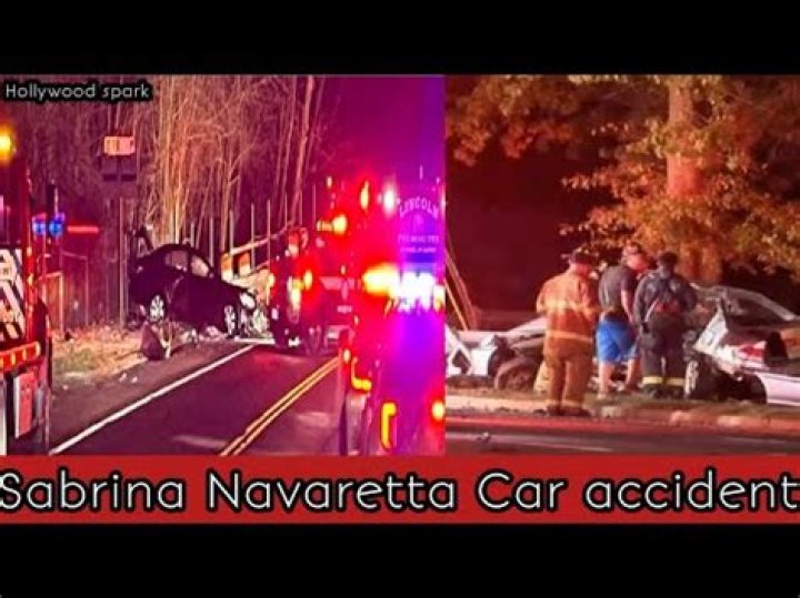 live Sabrina Navaretta Car Accident . Traffic collision/Syosset