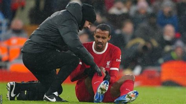 Liverpol suffer Joel Matip injury blow