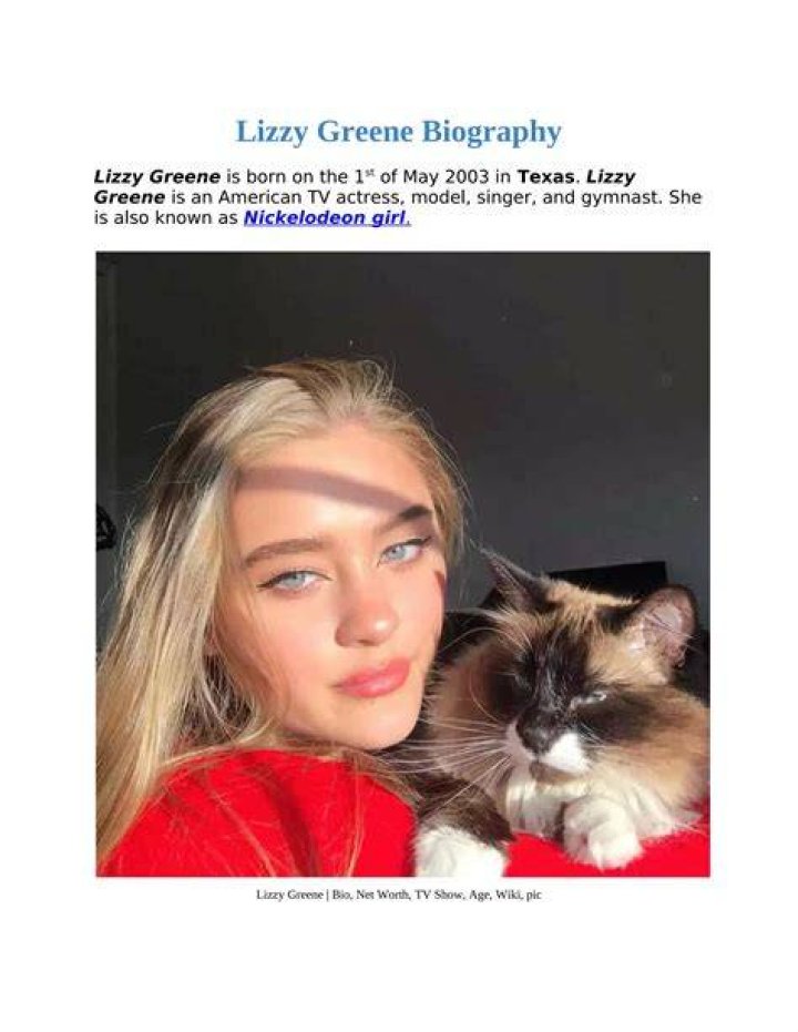 Lizzy Wurst Age, Bio, Wiki, Height, Net Worth, Boyfriend, Birthday
