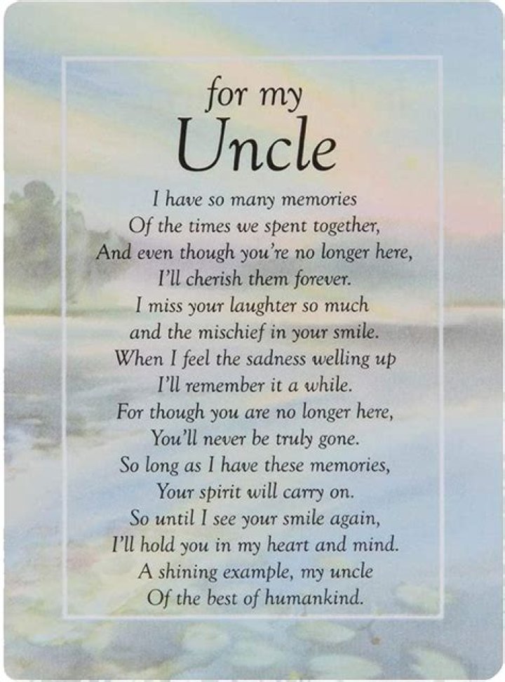 Losing An Uncle Quotes. QuotesGram