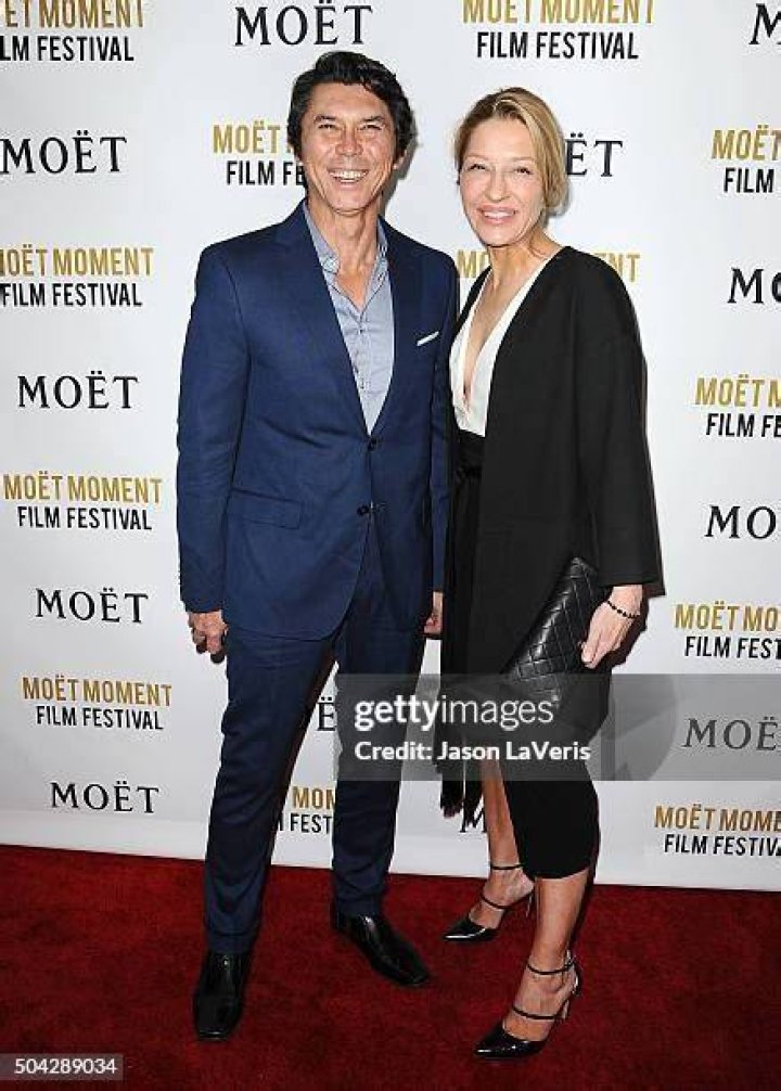 Lou Diamond Phillips and wife Yvonne 2015 AFI FEST "The 33" Gala