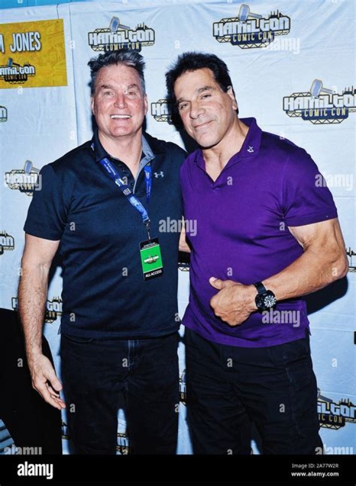 Lou ferrigno and brent ferrigno hires stock photography and images Alamy