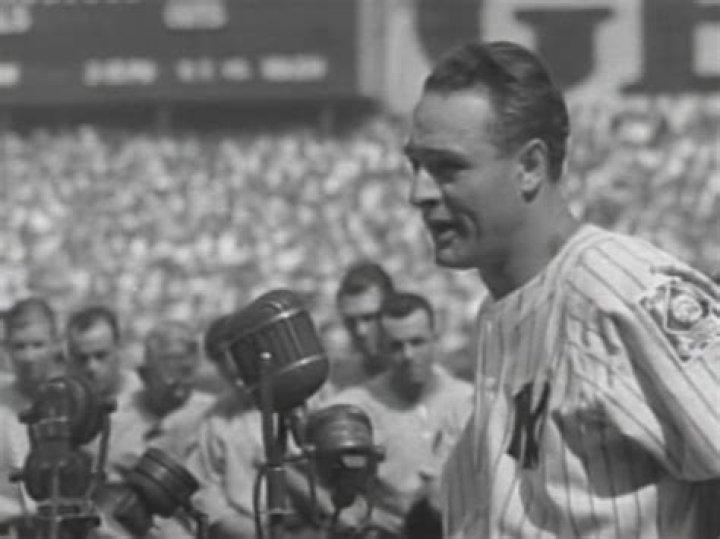 Lou Gehrig. He and his wife were childless. So another pinner will have