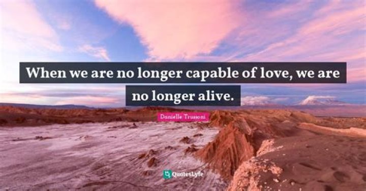 Love is (no longer) Alive NAFOOM