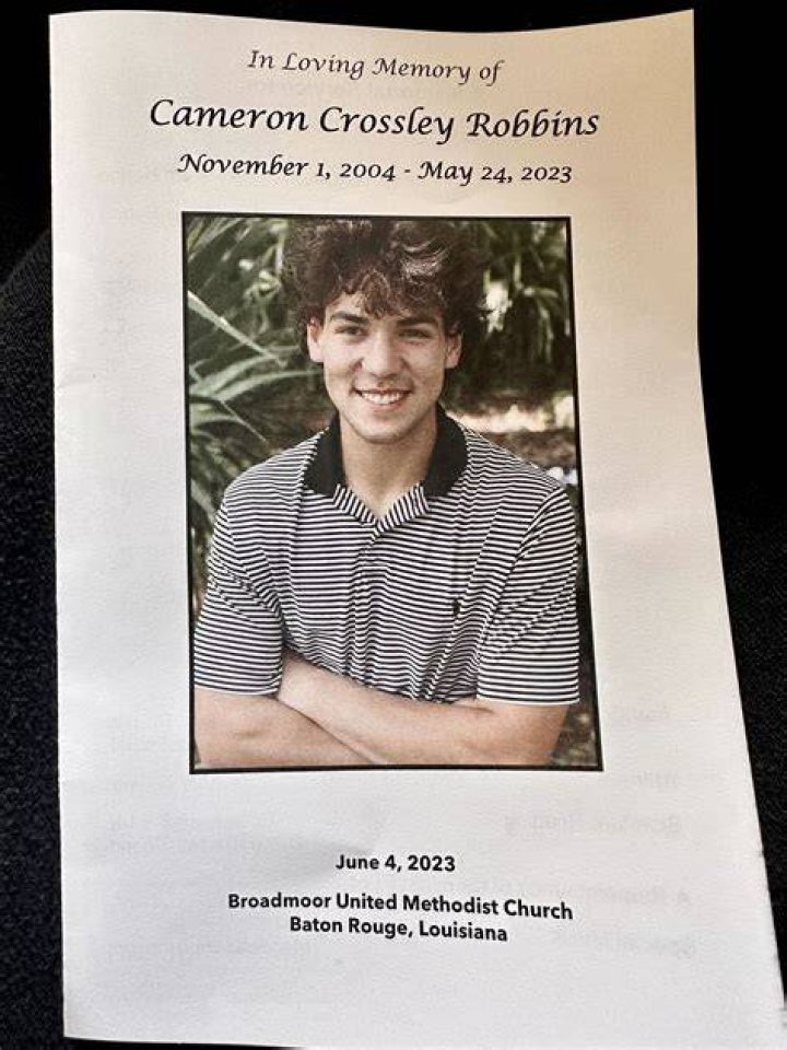 LSU student Cameron Robbins Missing