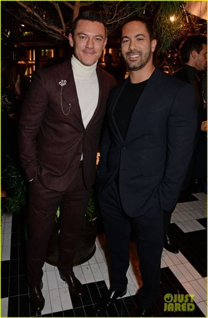 Luke Evans & Boyfriend Victor Turpin Bare Their Shirtless Bodies, Look
