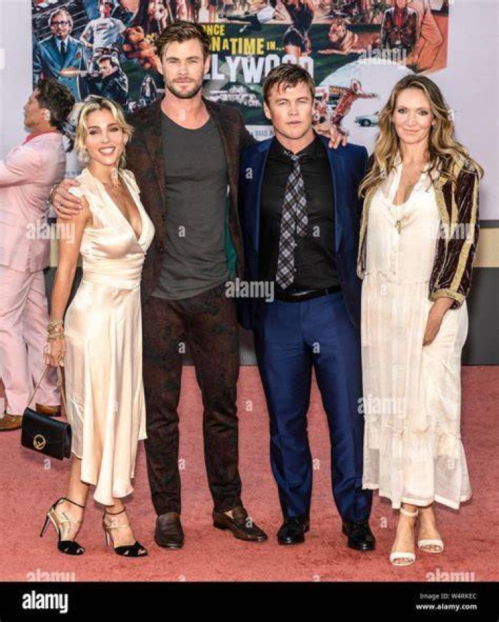 Luke Hemsworth, Samantha Hemsworth D23