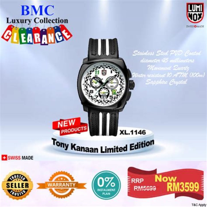 Luminox Tony Kanaan Limited Edition 1130 Series LuminoxUSA