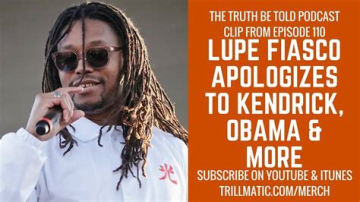 Lupe Fiasco Apologizes to Kendrick Lamar For Criticizing His Talent