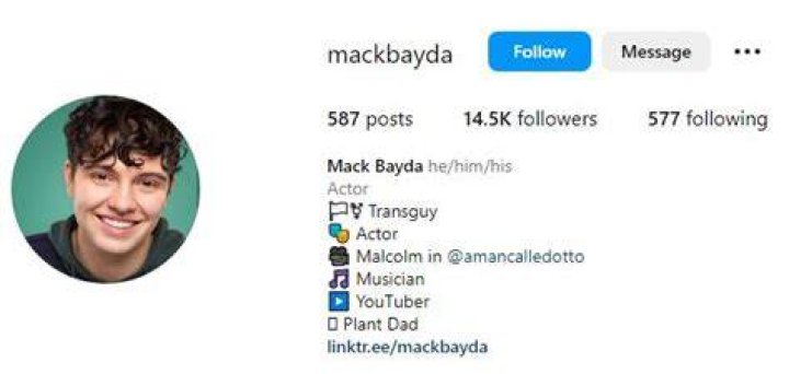 Mack Bayda Wikipedia; Age, Parents, Before, Real Name, Movies