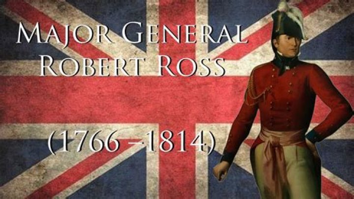 Major Général Robert Ross O Canada Test