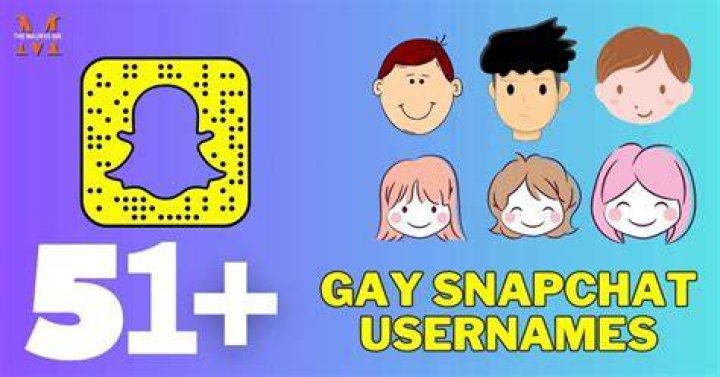 Male gay snapchat names vietnamlasem