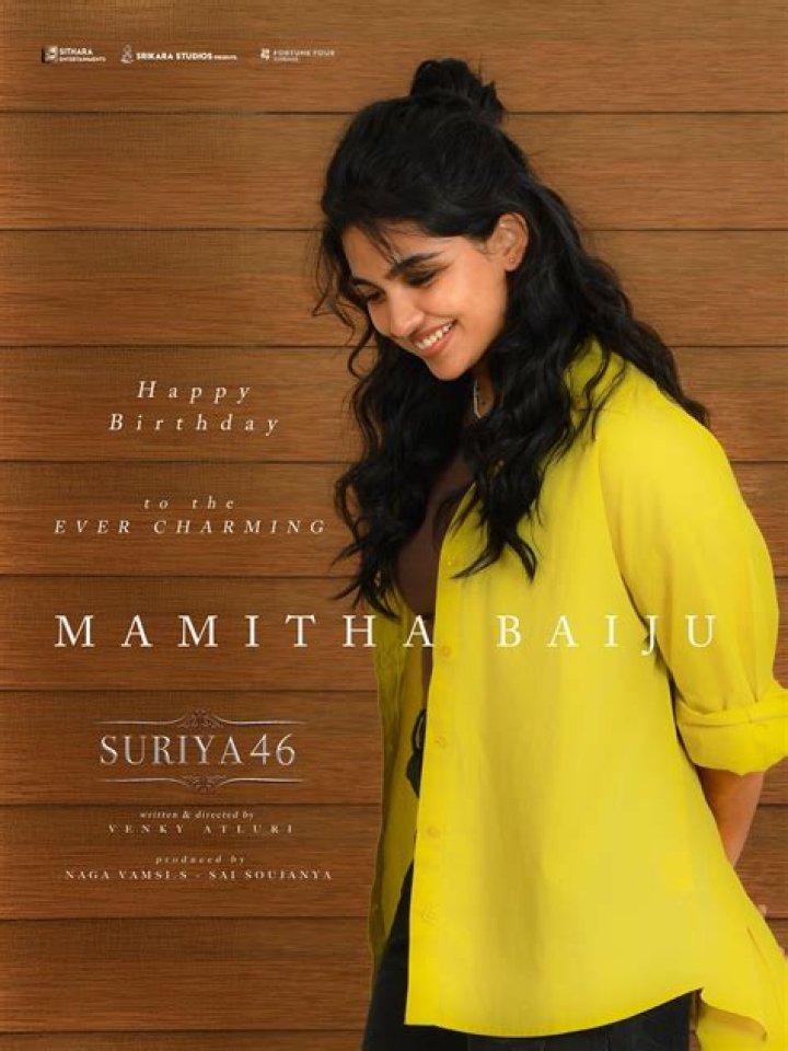 Mamitha Baiju debuts in Tamil with a Suriya starrer Film News Portal
