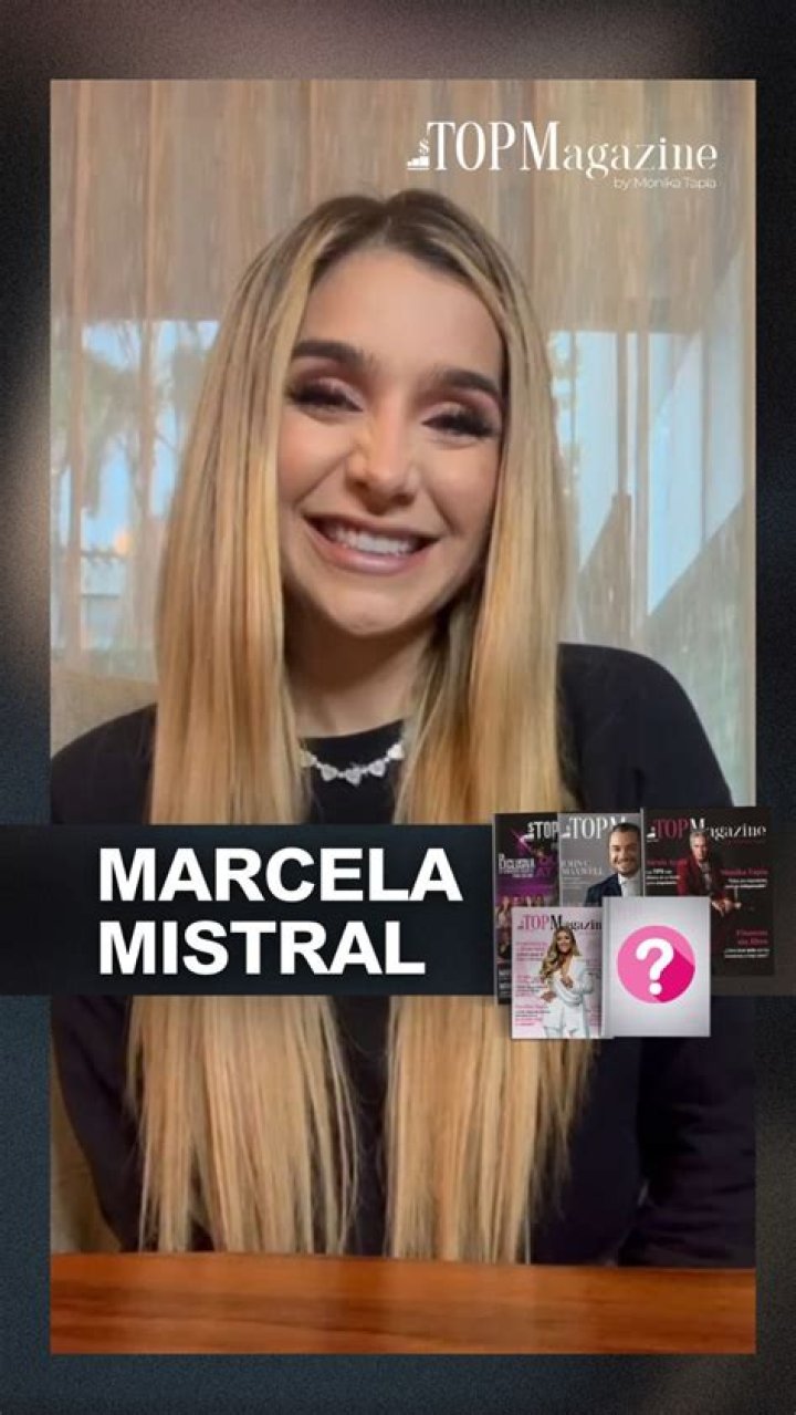Marcela Mistral Él era su novio antes de casarse con Poncho de Nigris