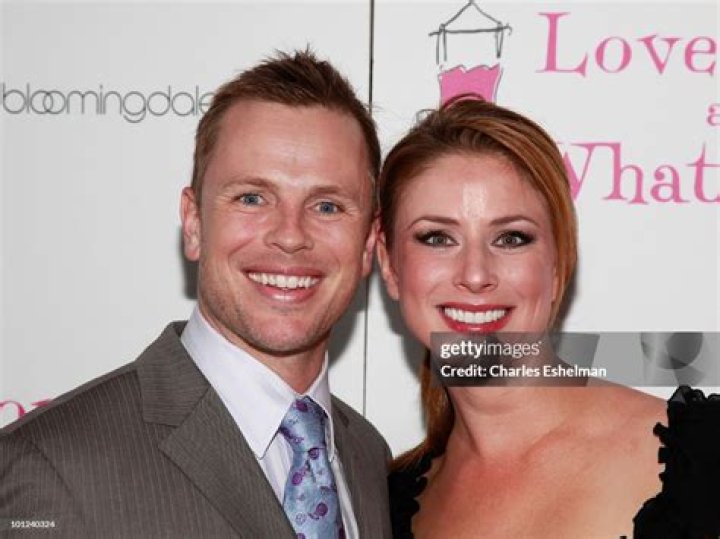 Marcus Fitzgerald and Diane Neal attending the party celebrating the