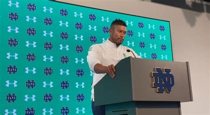 Marcus Freeman Talks Notre Dame's Lack Of Home Success, Logan Diggs