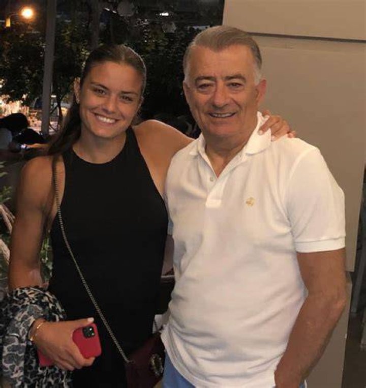 Maria Sakkari Parents Angeliki Kanellopoulou, Kostas Sakkaris