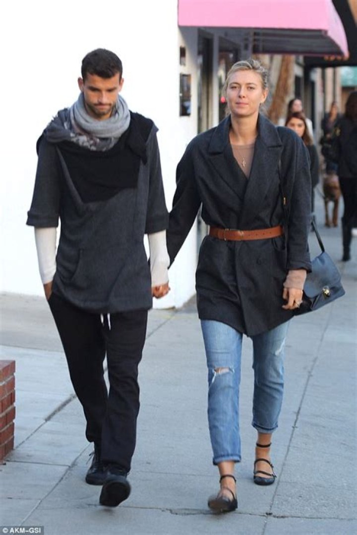 Maria Sharapova enjoys romantic stroll with boyfriend Grigor Dimitrov