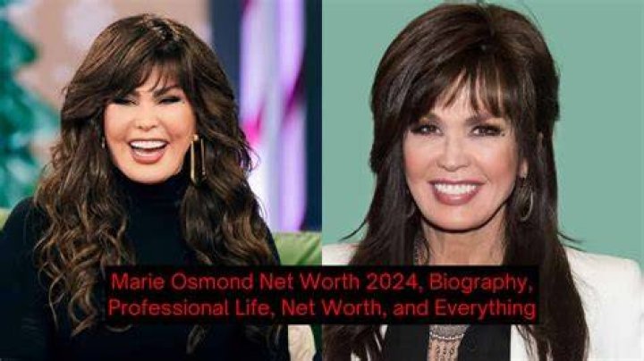 Marie Osmond Net Worth and Career