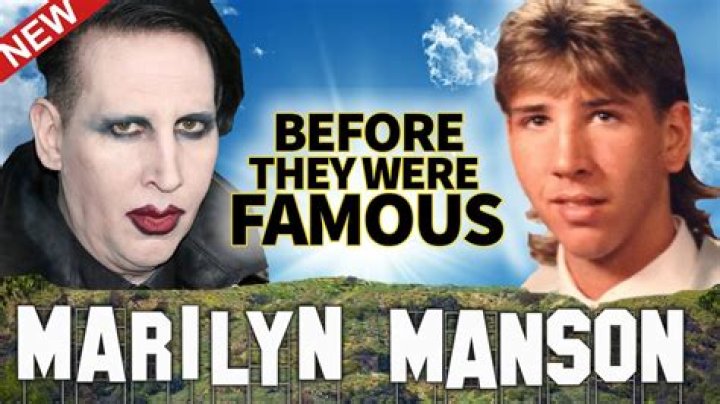 Marilyn Manson Brian Warner Marilyn Manson to Turn Himself in on