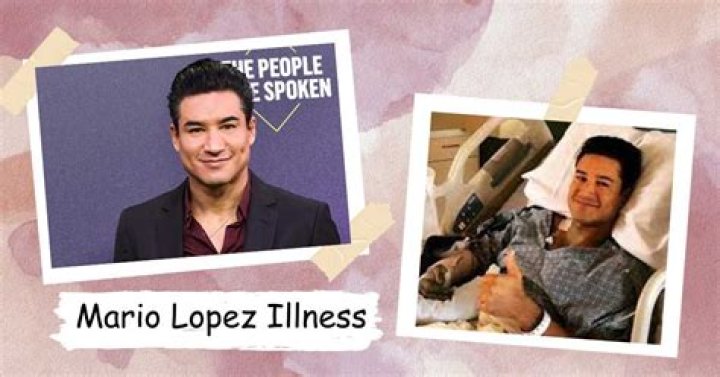 Mario Lopez Sick His Illness And Health 2023