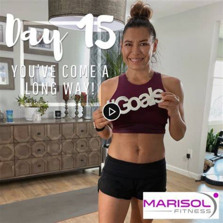 Marisol Nichols Workout Routine
