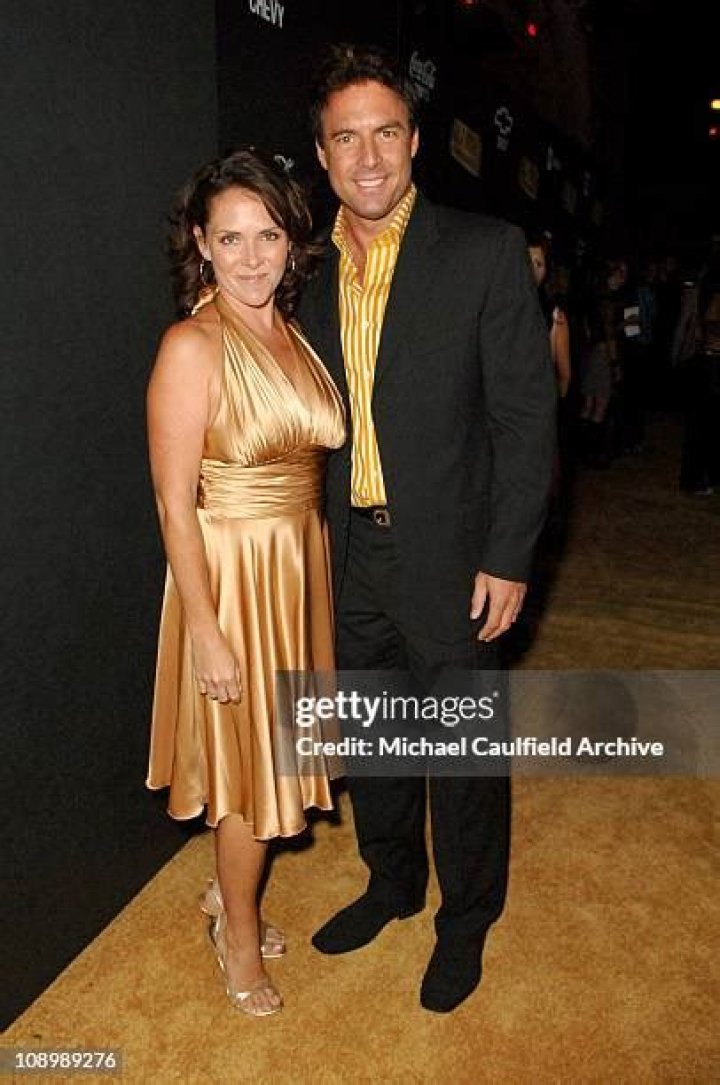 Mark Steines and Leanza AOL celebrate the Launch of GOLD RUSH