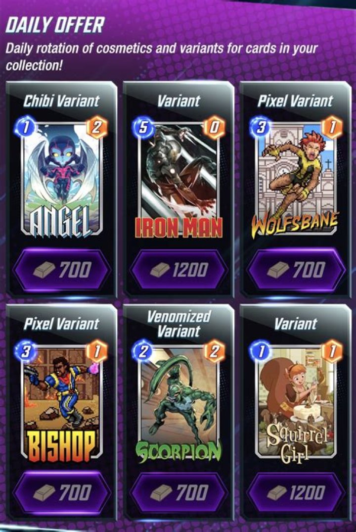 Marvel Snap How to Obtain New Variants Gameranx