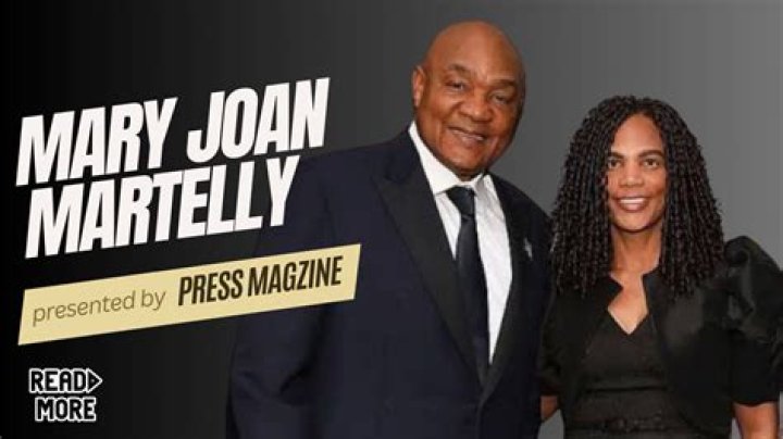 Mary Joan Martelly Know All About Boxer Foreman Wife Blog Halt