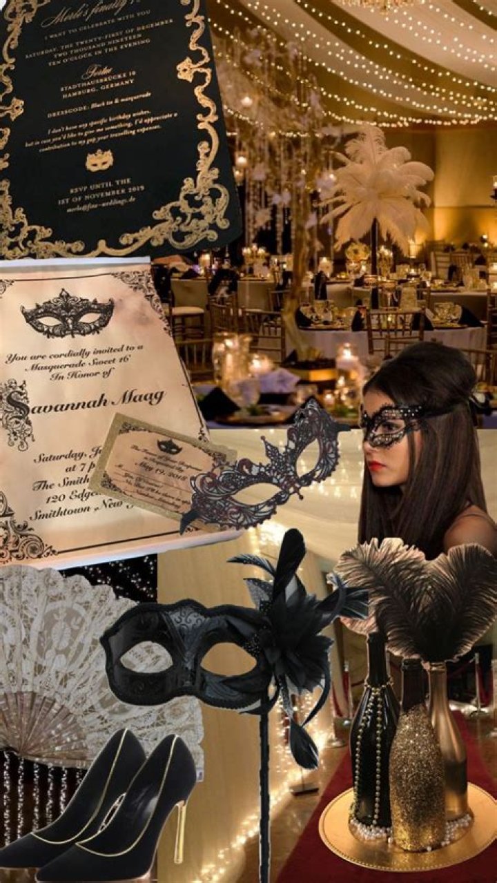 Masquerade theme sweet 16! Villa Barone Hilltop Manor l Call