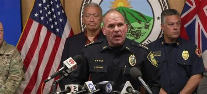 Maui police chief pleads for patience, recalls pain of victim IDs after