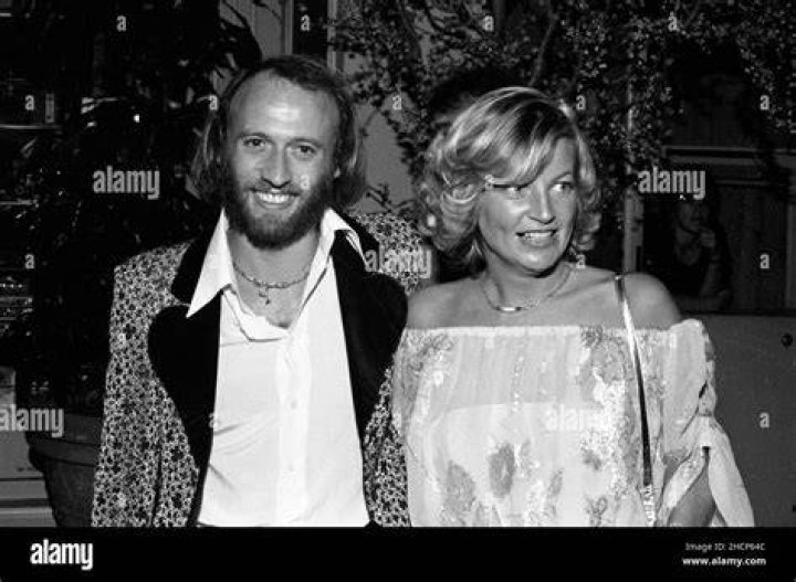 Maurice Gibb and wife Yvonne Gibb Circa 1980's Credit Ralph Dominguez