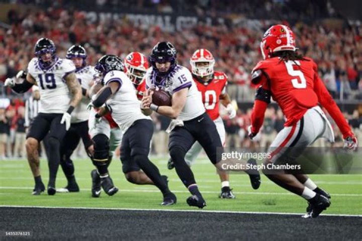 Max Duggan has TCU in the Playoff thanks to his arm, grit and tears