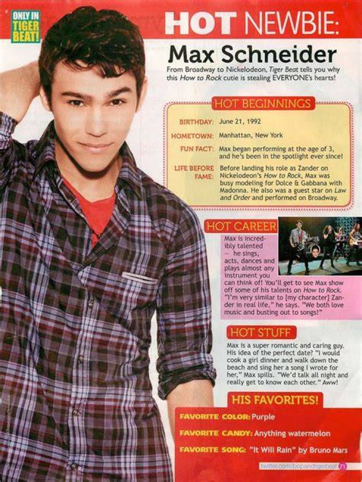 Max Schneider Age, Bio, Birthday, Family, Net Worth National Today