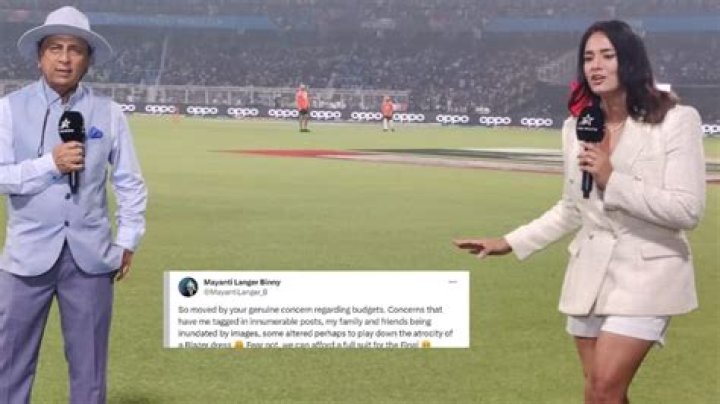 Mayanti Langer replies to a fan who asked her for a date