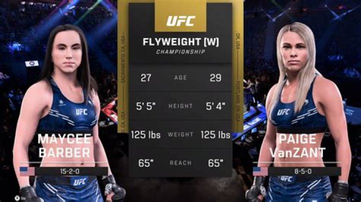 Maycee Barber says Paige VanZant &lsquo;doesn&rsquo;t want her face damaged&rsquo; as the
