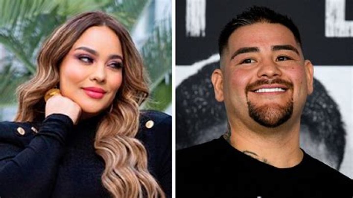 Mayeli Alonso y Andy Ruiz Jr. la primera fotograf&iacute;a en la que aparecen