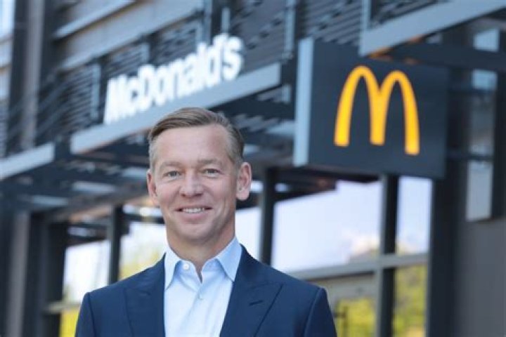 McDonaldsi tegevjuht ebatervisliku toidu teemal "Pakume inimestele
